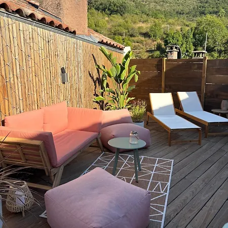 Сasa de vacaciones Casa Rocatalhada, Petit Cocon Surplombant La Muse *