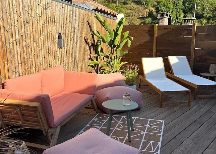 Сasa de vacaciones Casa Rocatalhada, Petit Cocon Surplombant La Muse *